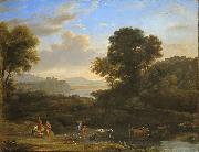 Claude Lorrain Pastoral Landscape oil painting